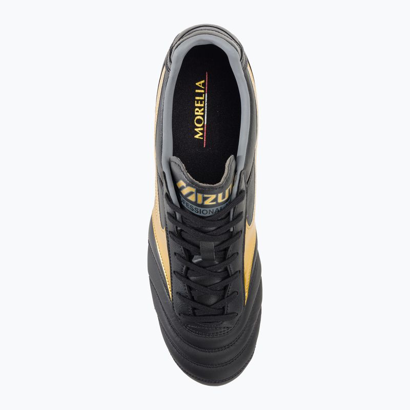 Buty piłkarskie Mizuno Morelia II PRO MD black/gold/dark shadow 6