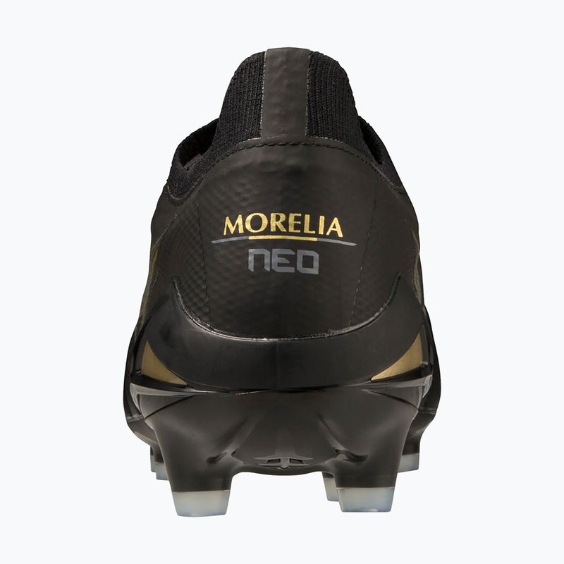 Buty piłkarskie Mizuno Morelia Neo IV Beta Elite MD black/gold/black 8