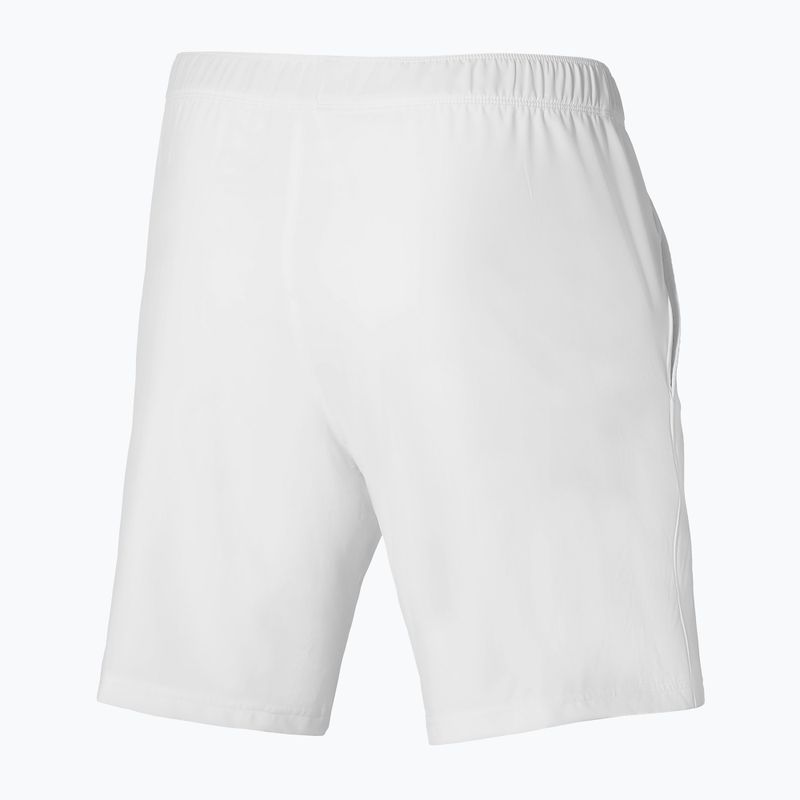Spodenki tenisowe męskie Mizuno 8 in Flex Short white 6