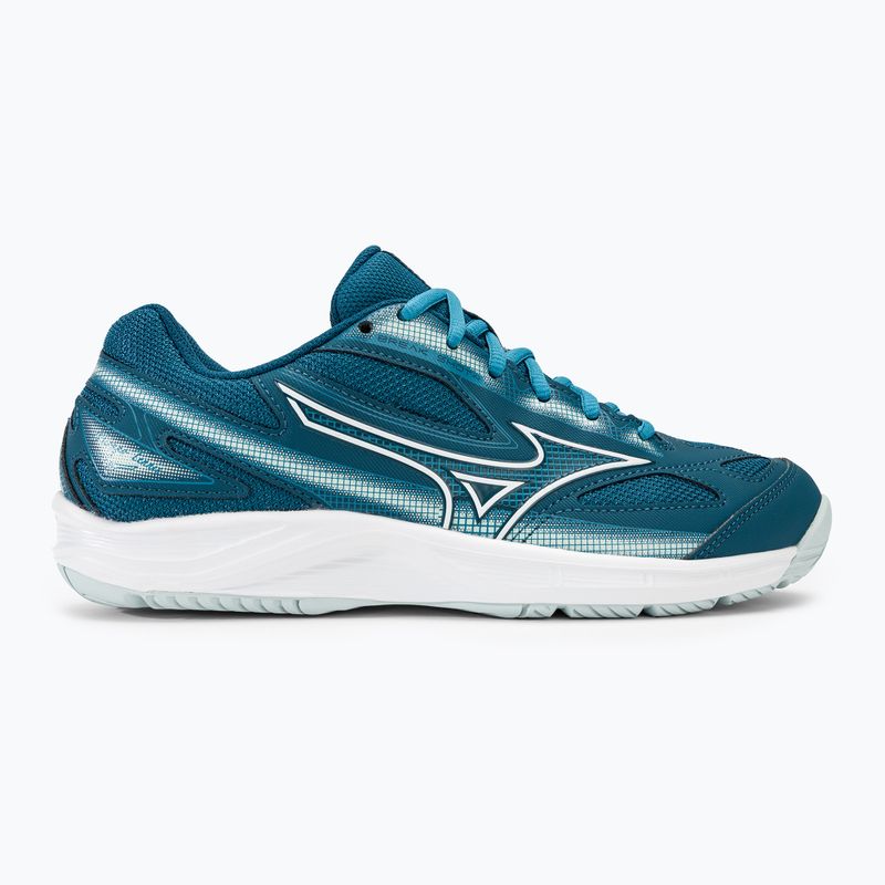 Buty do tenisa Mizuno Break Shot 4 AC moroccan blue/white/blue glow 2