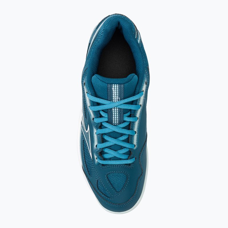 Buty do tenisa Mizuno Break Shot 4 AC moroccan blue/white/blue glow 5