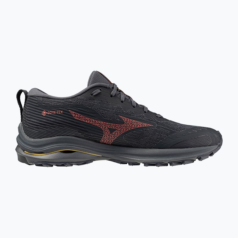 Buty do biegania damskie Mizuno Wave Rider GTX ebony/ dubarry/ citrus 8