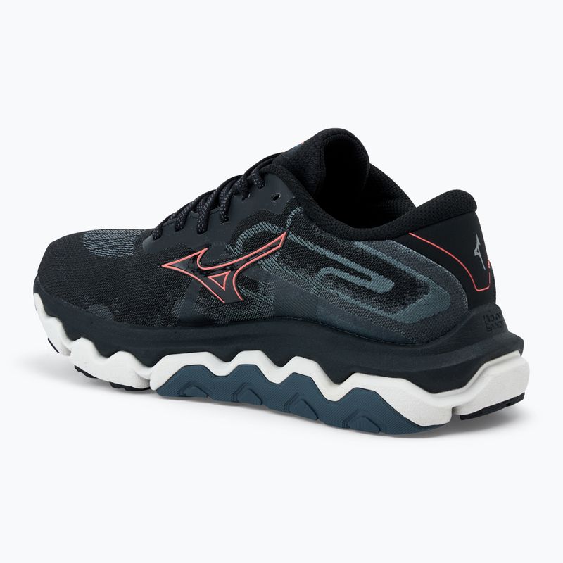 Buty do biegania damskie Mizuno Wave Horizon 7 black/ dubarry/ nimbus cloud 3