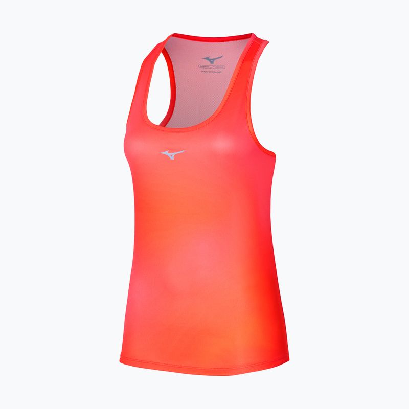 Koszulka do biegania damska Mizuno Impulse Core Graphic Tank nasturtium