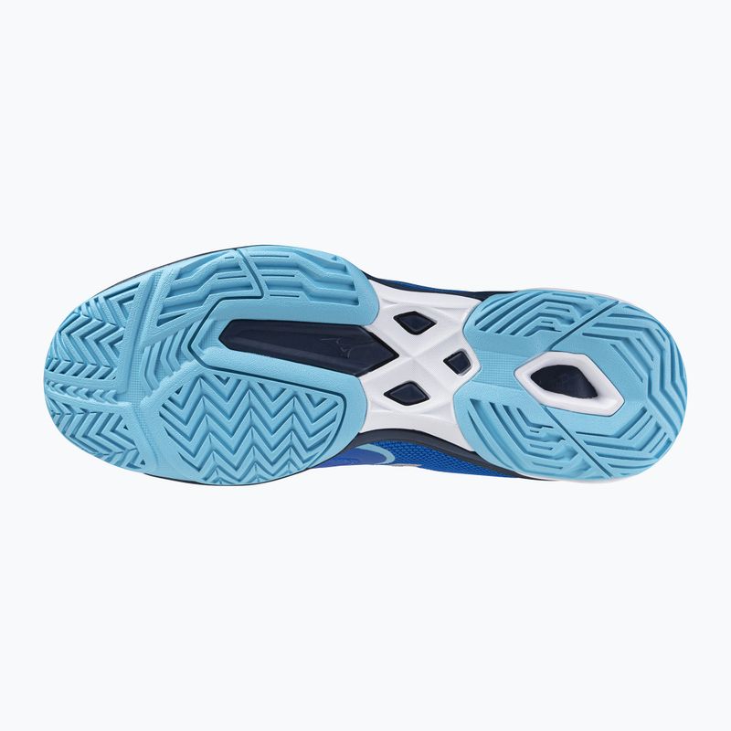 Buty do tenisa męskie Mizuno Wave Exceed Light 2 AC mugen blue/white/river blue 9