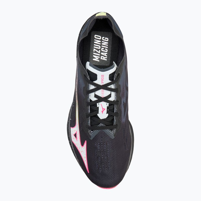 Buty do biegania Mizuno Wave Rebellion Pro 2 black/silver/pink tetra 5