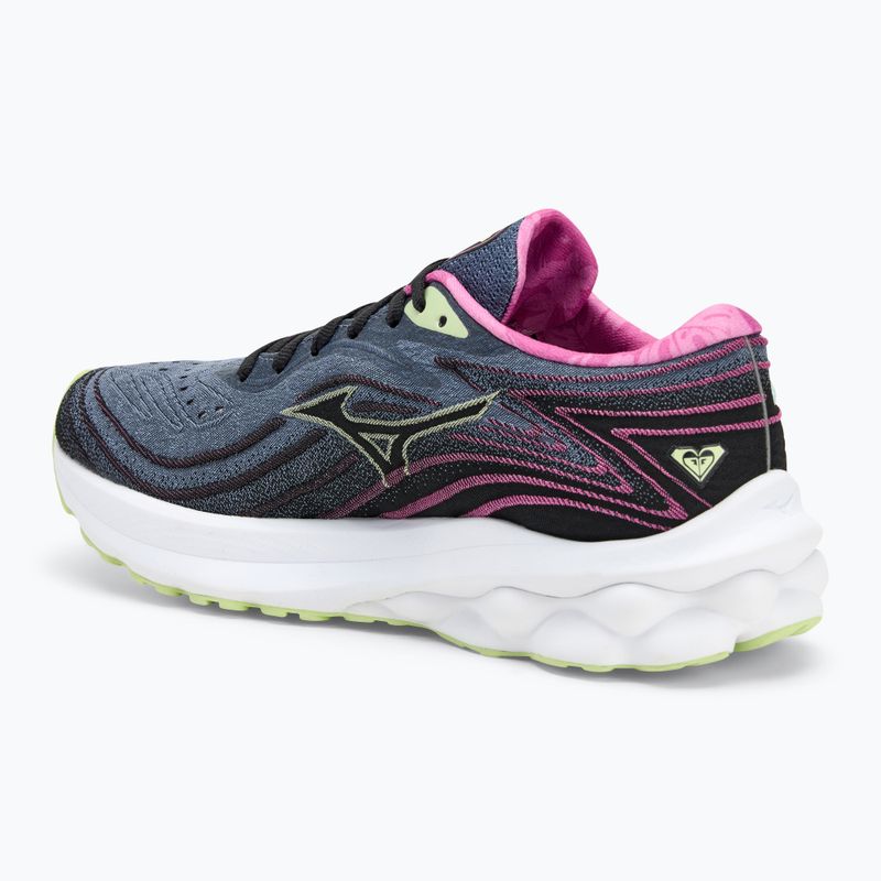 Buty do biegania damskie Mizuno Wave Skyrise 5 Roxy wild wind/black/rosebud 3