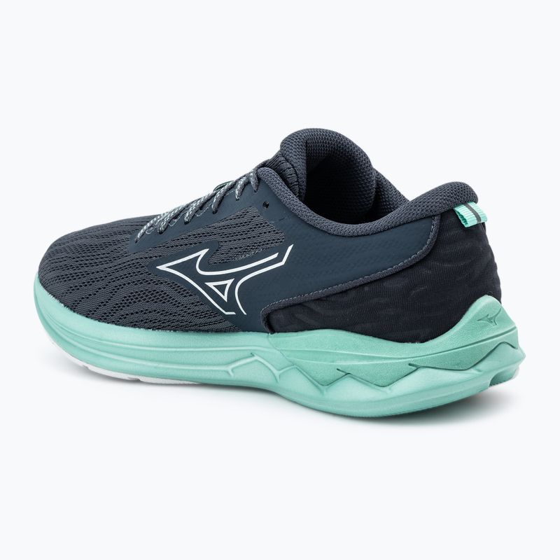 Buty do biegania damskie Mizuno Wave Revolt 3 india ink/neo silver/dusty jade green 3