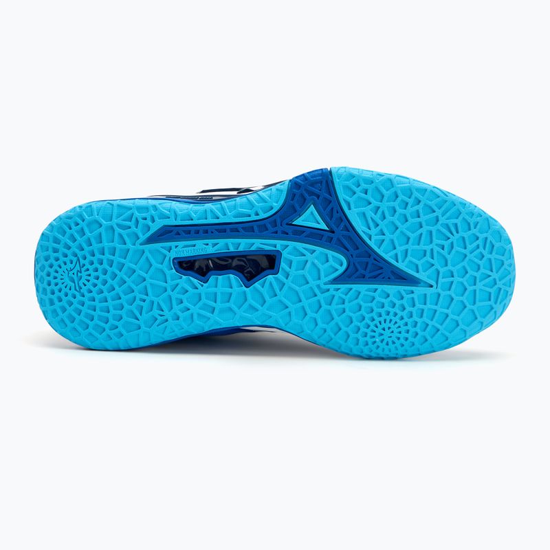 Buty do piłki ręcznej Mizuno Wave Stealth Neo 2 Mid mugen blue/white/estate blue 4