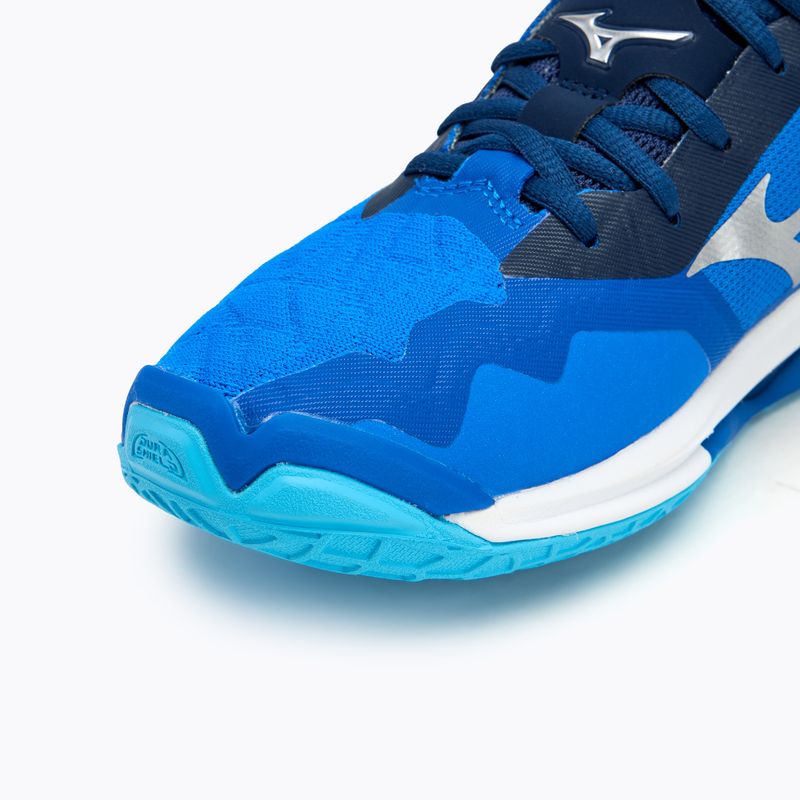 Buty do piłki ręcznej Mizuno Wave Stealth Neo 2 Mid mugen blue/white/estate blue 7