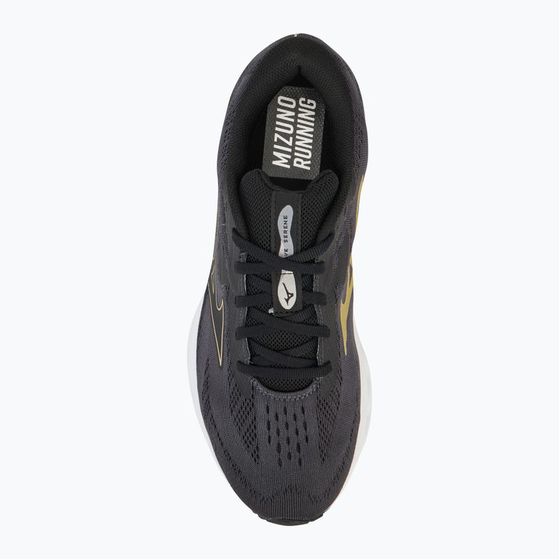 Buty do biegania męskie Mizuno Wave Serene ebony/golden halo/mizuno snow white 5