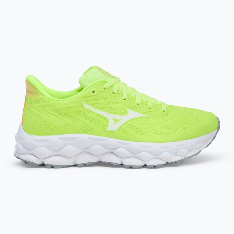 Buty do biegania damskie Mizuno Wave Sky 8 mizuno neo lime/white/pristine 2