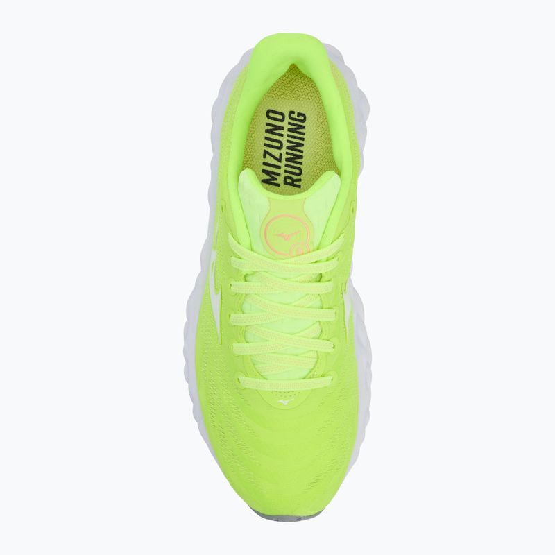 Buty do biegania damskie Mizuno Wave Sky 8 mizuno neo lime/white/pristine 5