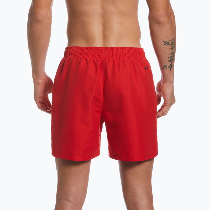 Szorty kąpielowe męskie Nike Swoosh Break 5" Volley university red 2