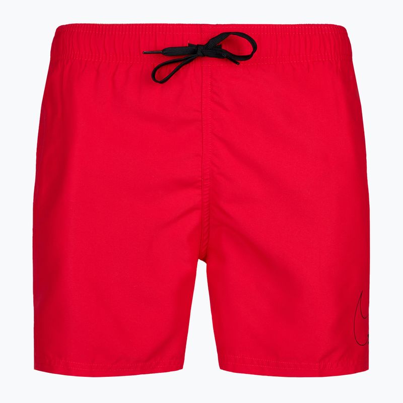 Szorty kąpielowe męskie Nike Swoosh Break 5" Volley university red 3