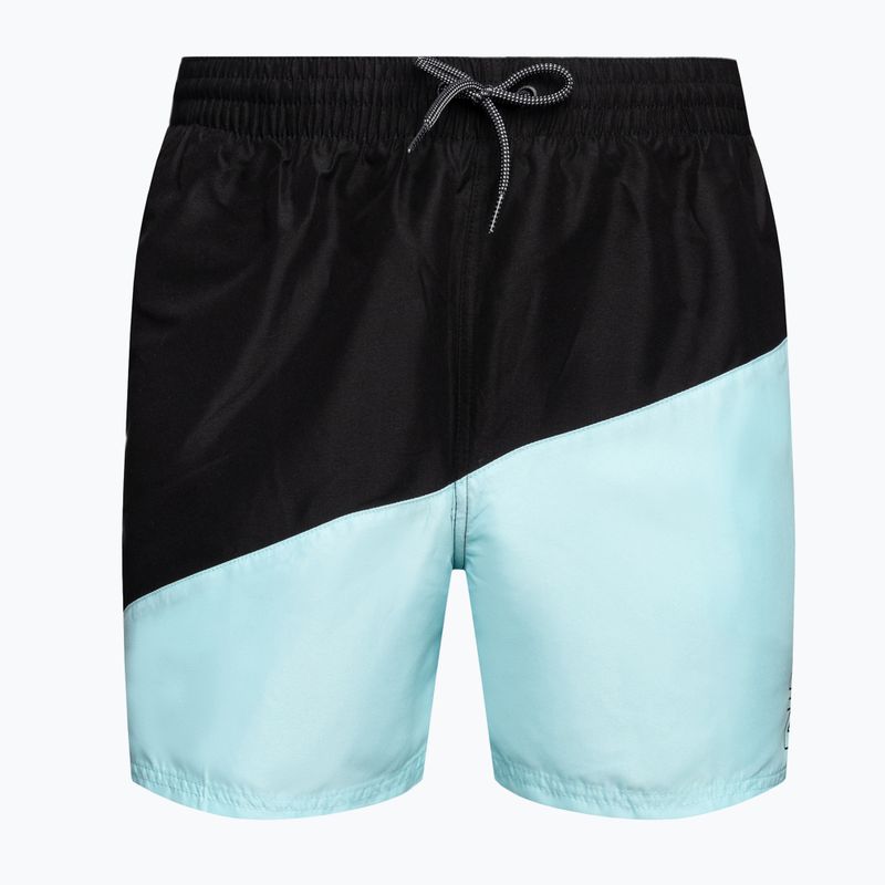 Szorty kąpielowe męskie Nike Block Swoosh 5" Volley copa