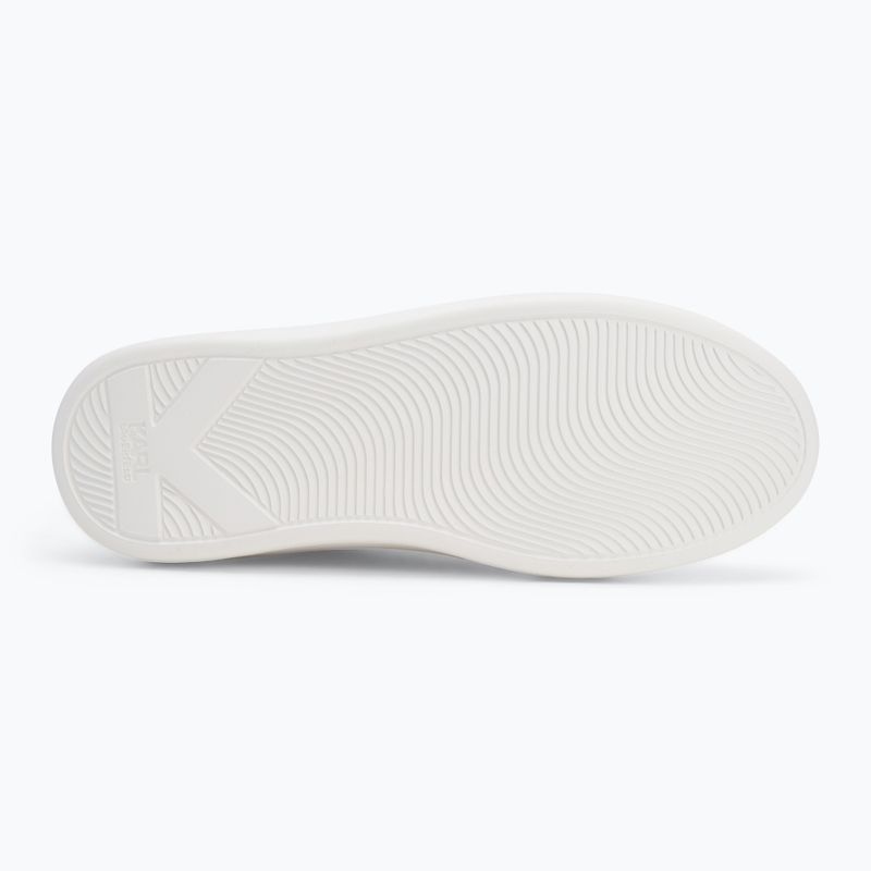Buty męskie KARL LAGERFELD Kapri Nft white leather 4