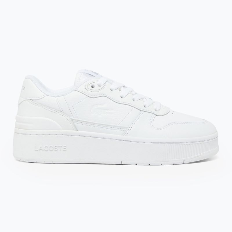 Buty damskie Lacoste T-Clip Platform white 8