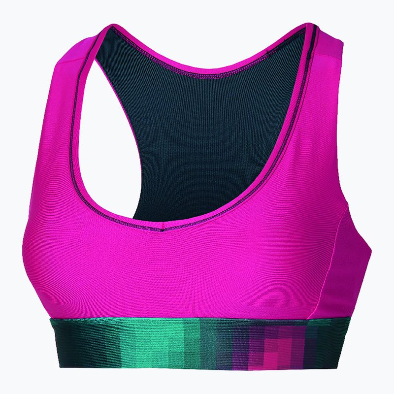 Biustonosz Mizuno Frontier Bra fuchsia purple