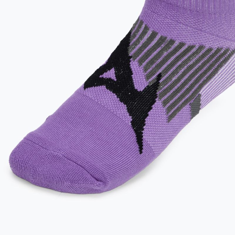 Skarpety Mizuno DryLite Race Mid paisley purple 3