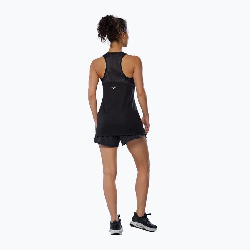 Koszulka do biegania damska Mizuno DryAeroFlow Graphic Tank oni red 4