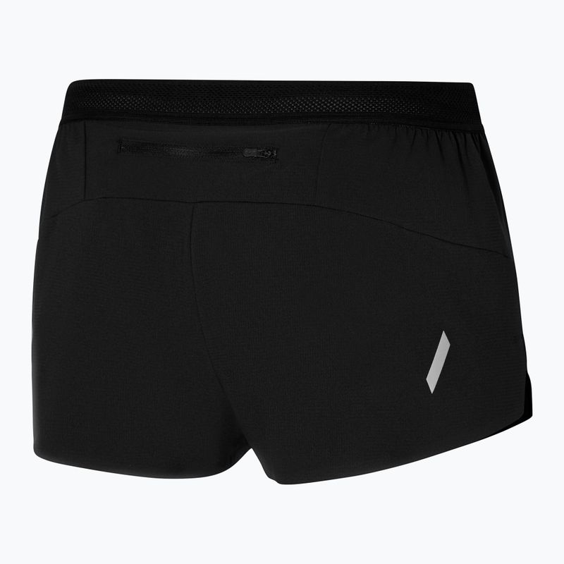 Spodenki do biegania męskie Mizuno Tech Light Split 1.5" black 2