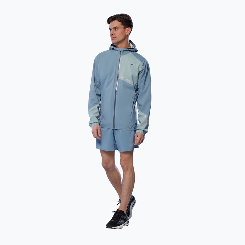Kurtka do biegania męska Mizuno Waterproof 20K ER citadel 2