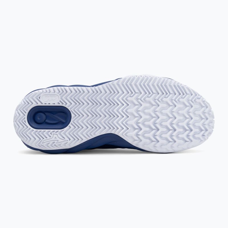Buty do tenisa męskie Mizuno Wave Enforce Court CC bellwether blue/ white/ fjord blue 4