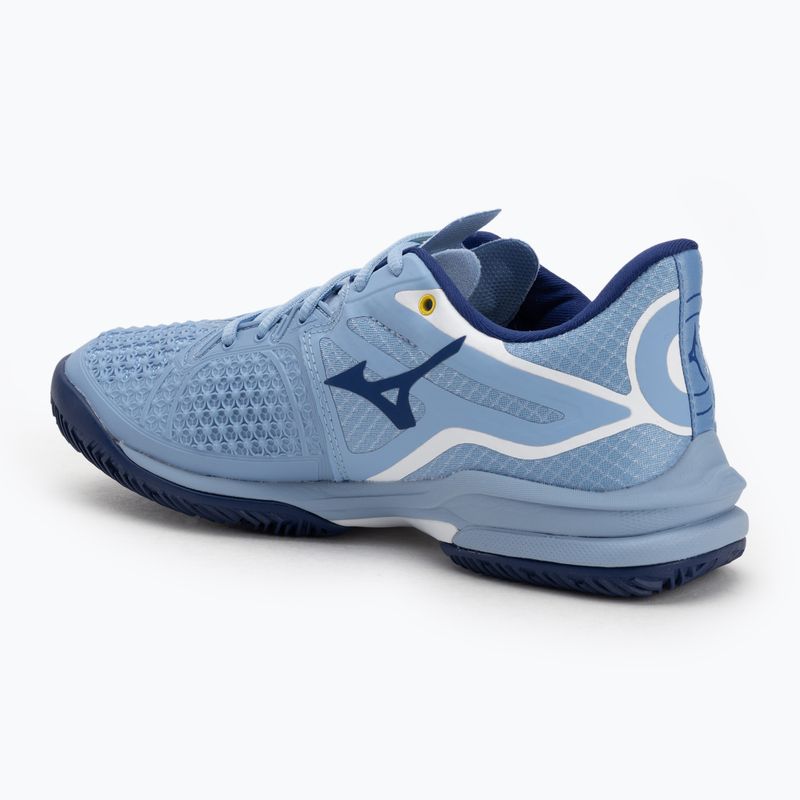 Buty do tenisa damskie Mizuno Wave Exceed Tour 6 CC bel air blue/ bellwether blue/ white 3