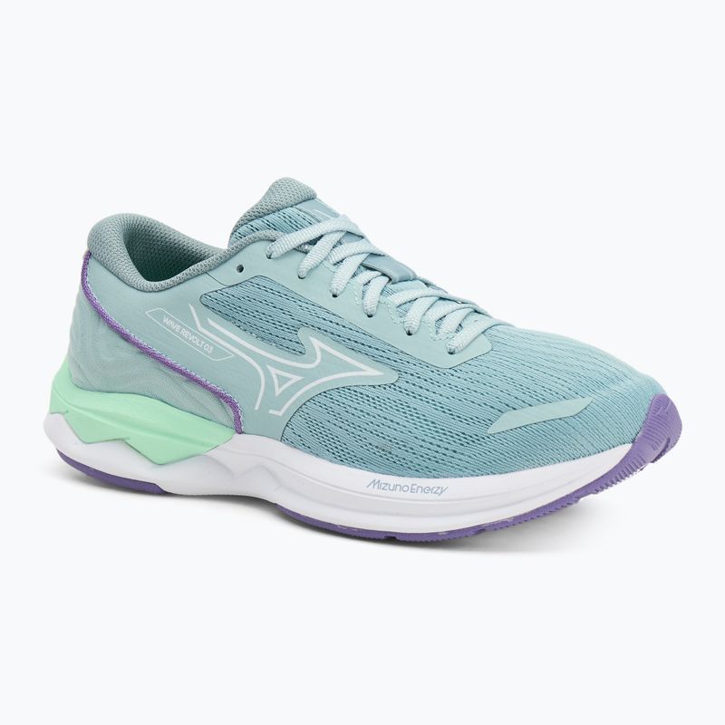 Buty do biegania damskie Mizuno Wave Revolt 3 ether/white/ paisley purple