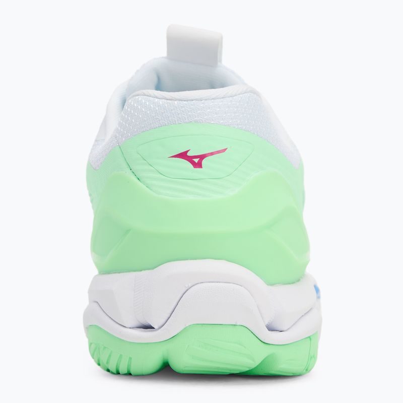 Buty do piłki ręcznej Mizuno Wave Stealth 6 neo mint/black/frontier blue 6