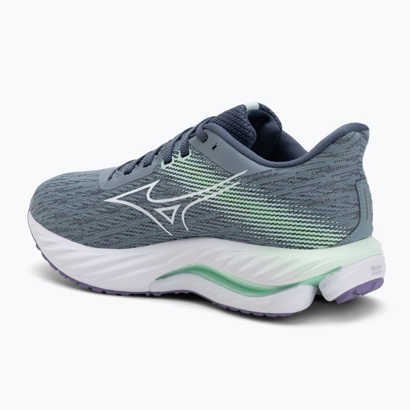 Buty do biegania damskie Mizuno Wave Inspire 21 tradewinds/white/neo mint 3