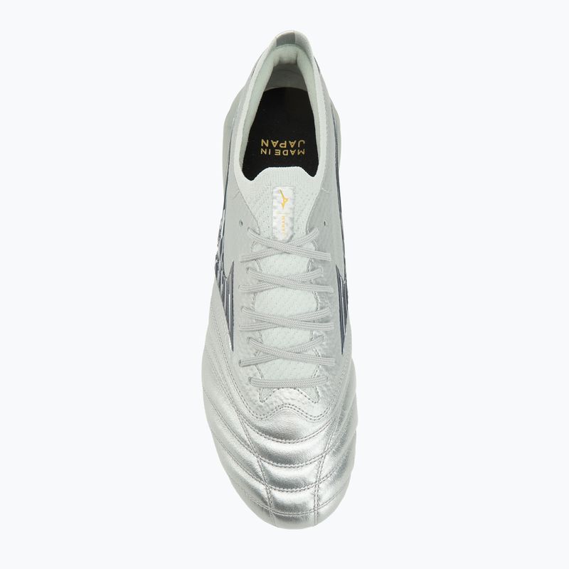 Buty piłkarskie męskie Mizuno Morelia Neo IV β Japan Fg galaxy silver/8605c/coolgray3c 5