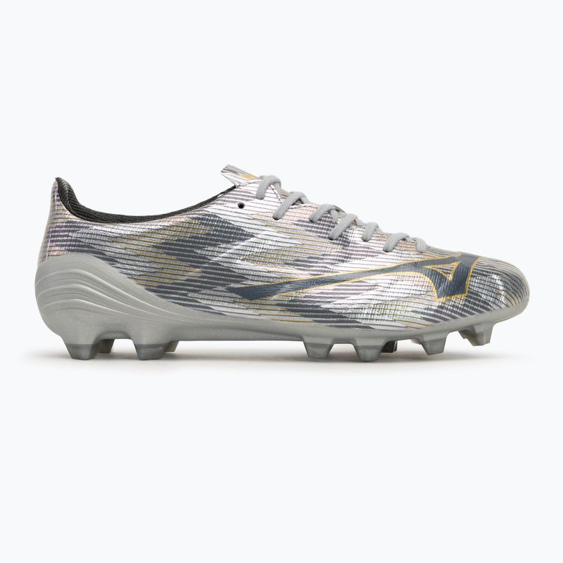Buty piłkarskie męskie Mizuno α II Elite Md galaxy silver/8605 c/gold 2