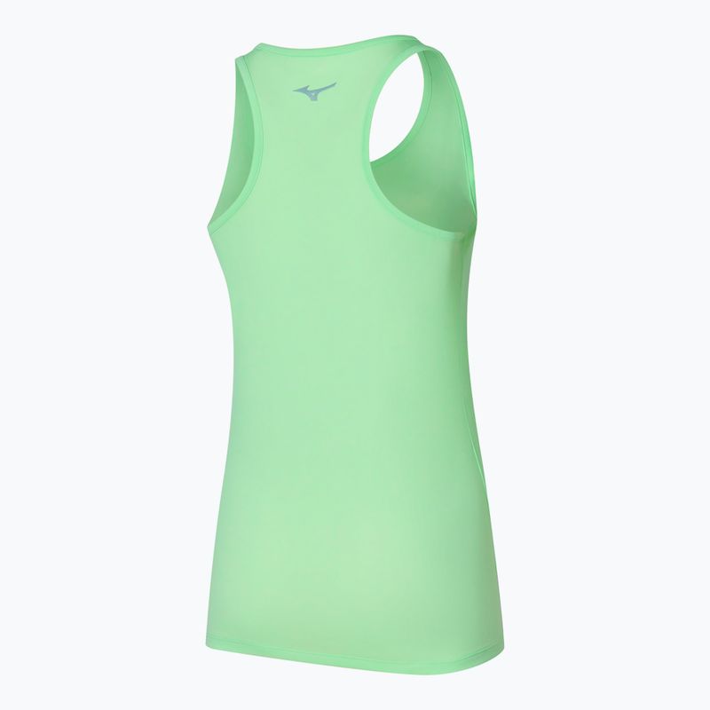 Koszulka do biegania damska Mizuno Impulse Core Tank neo mint 2