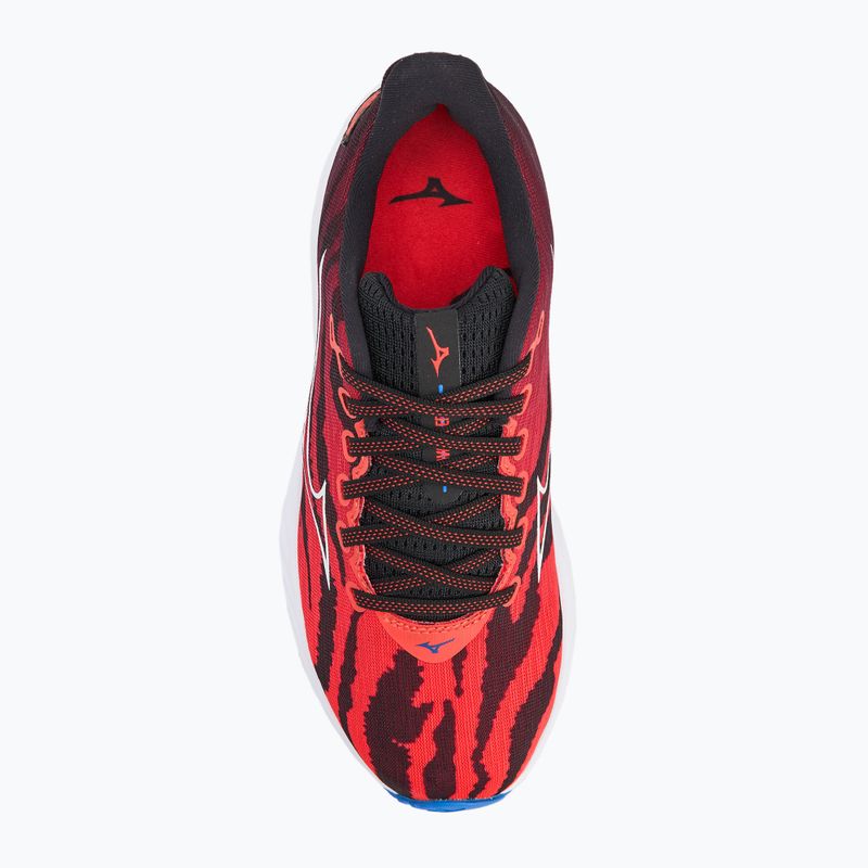 Buty do biegania Mizuno Wave Rider 28 ignition red/white/baseball blue 6