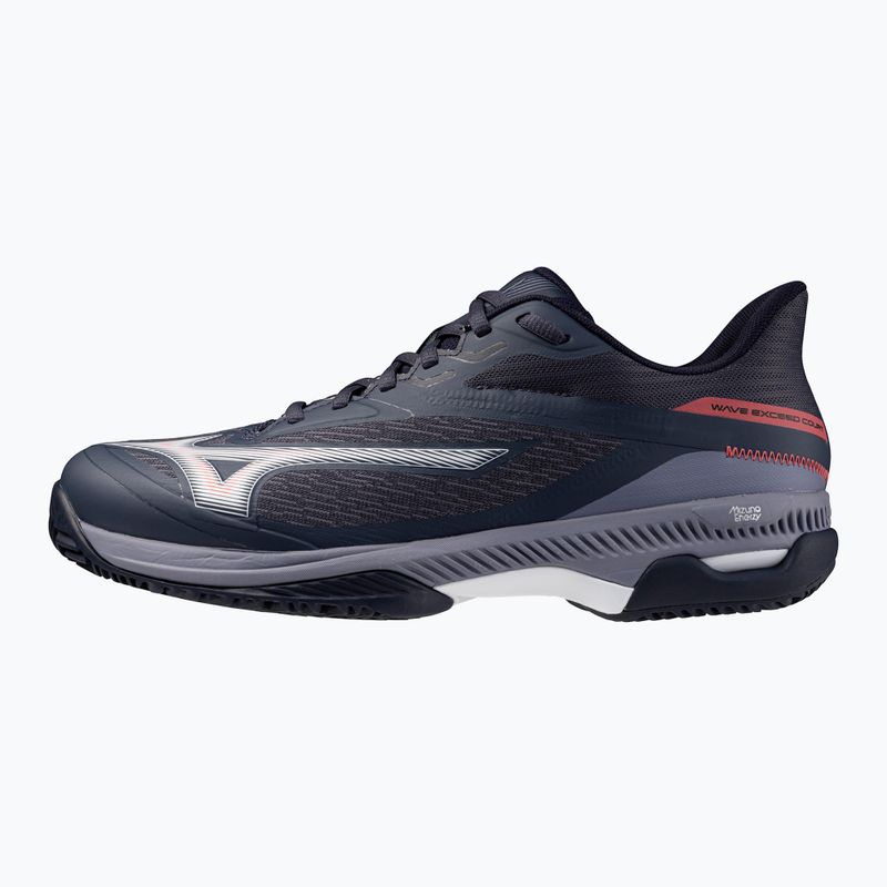 Buty do tenisa Mizuno Wave Exceed Court CC odyssey gray/white/blue granite 8