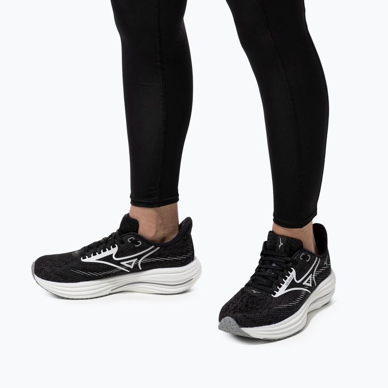Buty do biegania damskie Mizuno Wave Rider 29 black sand/white/black 9