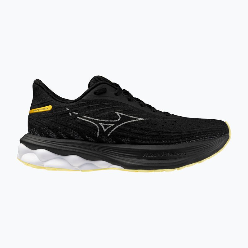Buty do biegania damskie Mizuno Wave Skyrise 6 black/snow white/glowing cream 8