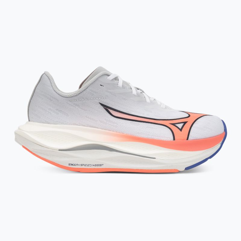 Buty do biegania damskie Mizuno Wave Rebellion Flash 3 white/striking coral/iris bloom 2
