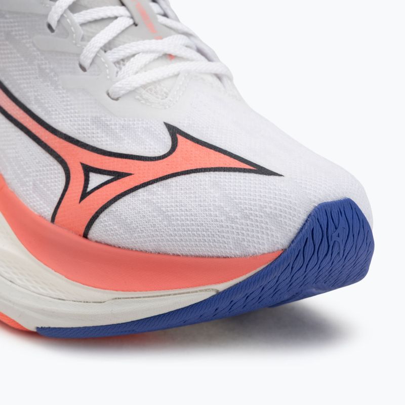 Buty do biegania damskie Mizuno Wave Rebellion Flash 3 white/striking coral/iris bloom 7