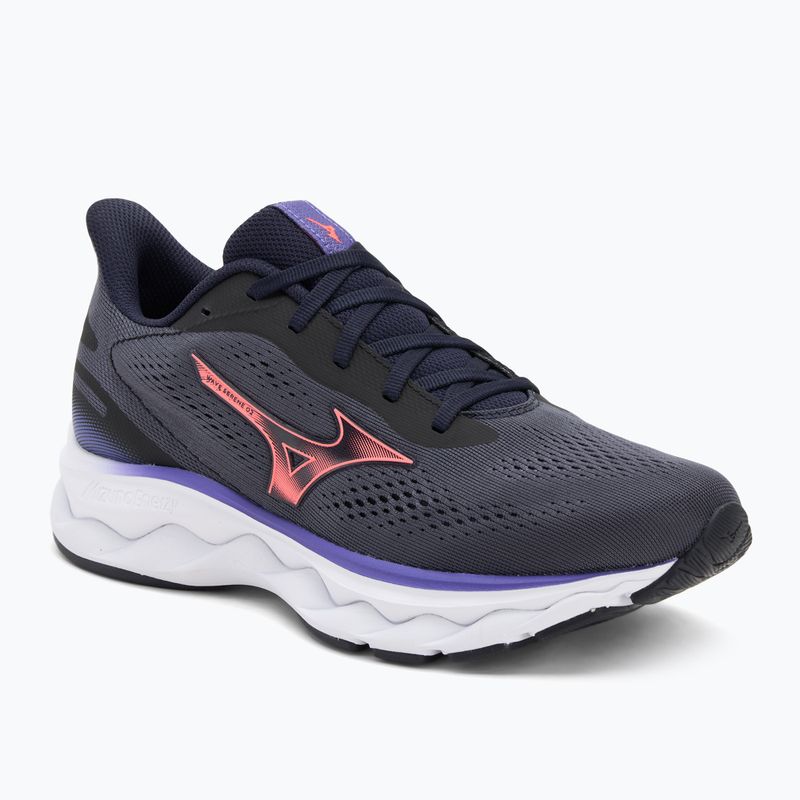 Buty do biegania damskie Mizuno Wave Serene 2 baritone blue/striking coral/irisbloom