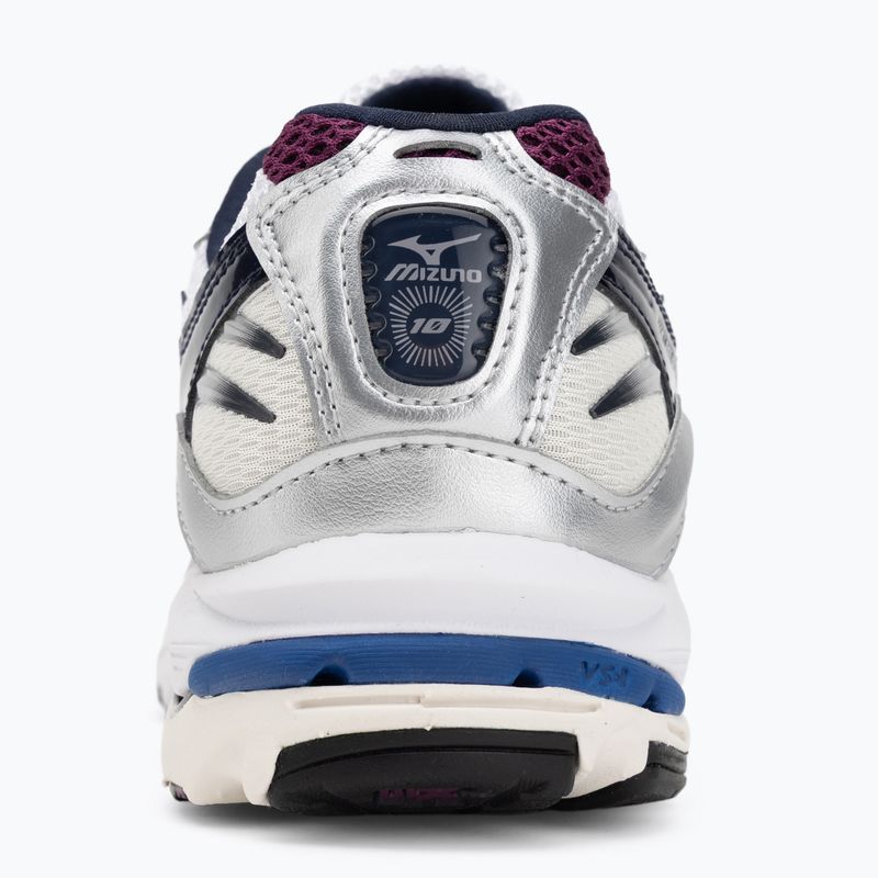 Buty Mizuno Wave Rider 10 white/baritone blue/dark purple 6
