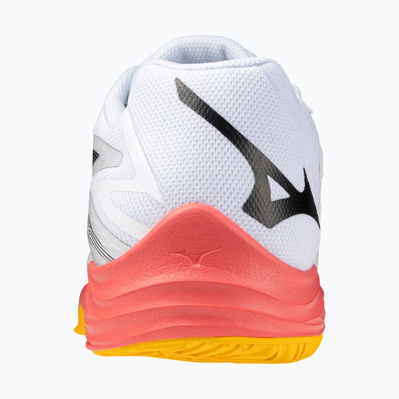 Buty do siatkówki Mizuno Thunder Blade Z white/fiery coral 2/citrus 10