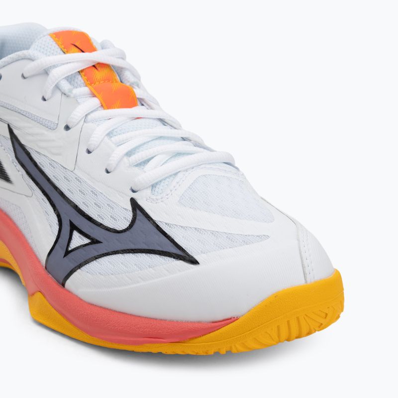 Buty do siatkówki Mizuno Thunder Blade Z white/fiery coral 2/citrus 7