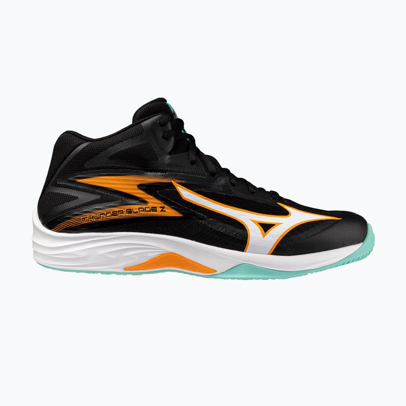 Buty do siatkówki Mizuno Thunder Blade Z Mid black/tangelo/ice green 8