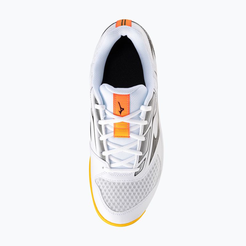Buty do siatkówki Mizuno Cyclone Speed 5 white/fiery coral 2/citrus 12