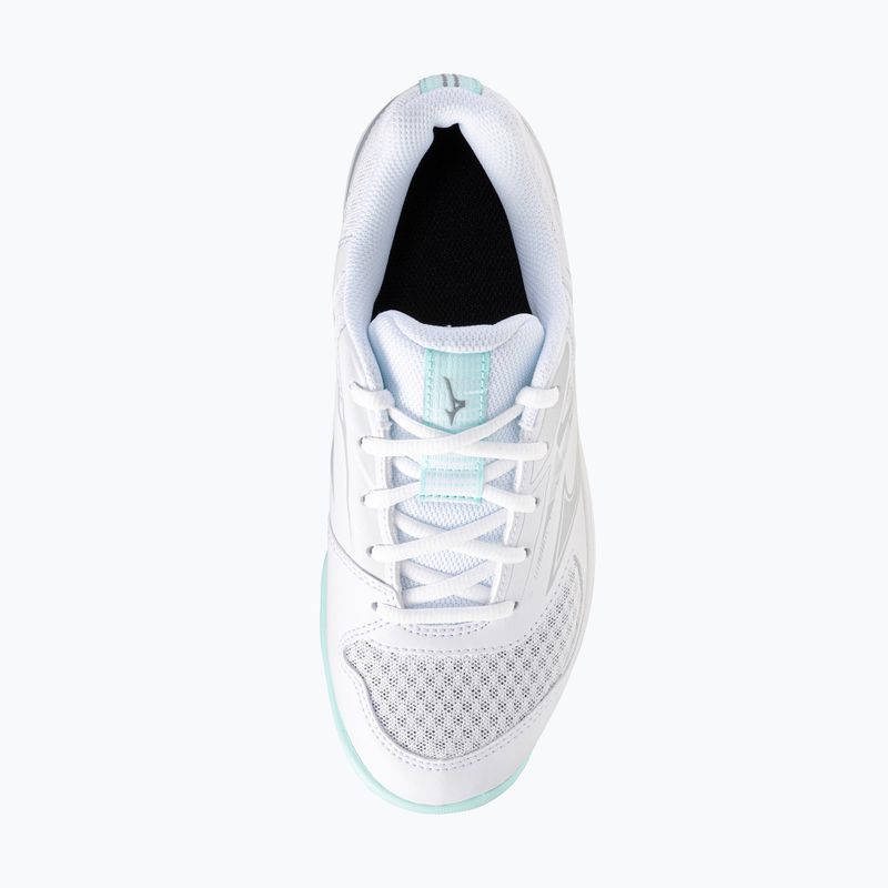 Buty dziecięce Mizuno Stealth Star 3 white/blue tint 12