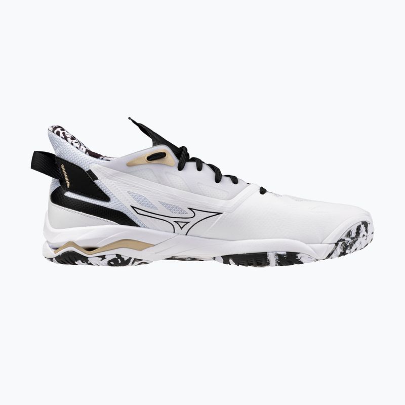 Buty do piłki ręcznej Mizuno Wave Mirage 5 white/black/ge gold 9