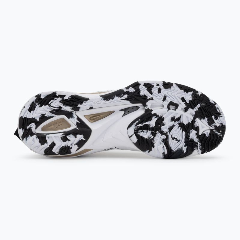 Buty do piłki ręcznej Mizuno Wave Mirage 5 white/black/ge gold 4